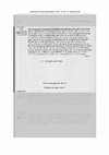 Research paper thumbnail of ChemInform Abstract: A NEW COMPOUND CONTAINING THE TETRASULFATODIMOLYBDENUM ANION WITH THE BOND ORDER FOR 3.5