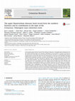 Research paper thumbnail of The upper Maastrichtian dinosaur fossil record from the southern Pyrenees and its contribution to the topic of the Cretaceous–Palaeogene mass extinction event