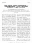 Research paper thumbnail of Urinary Neutrophil Gelatinase-Associated Lipocalin Is a Promising Biomarker for Late Onset Culture-Positive Sepsis in Very Low Birth Weight Infants