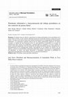 Research paper thumbnail of Pluralismo informativo y burocratización del trabajo periodístico en dos contextos de prensa diaria