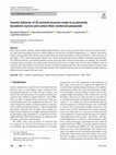 Research paper thumbnail of Auxetic behavior of 3D-printed structure made in acrylonitrile butadiene styrene and carbon fiber-reinforced polyamide