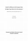 Research paper thumbnail of Gender Discrimination and Economic Outcome in European Union