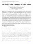 Research paper thumbnail of The Politics of Dyadic Community: The Case of Djibouti