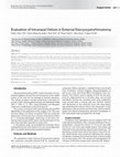 Research paper thumbnail of Evaluation Of Intranasal Ostium In External Dacryocystorhinostomy