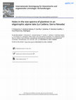 Research paper thumbnail of Holes in the size spectra of plankton in an oligotrophic alpine lake (La Caldera, Sierra Nevada)