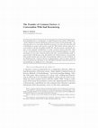 Research paper thumbnail of The founder of common factors: A conversation with Saul Rosenzweig