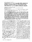 Research paper thumbnail of Genetic Diversity and Geographic Differentiation in Pawpaw [Asimina triloba (L.) Dunal] Populations from Nine States as Revealed by Allozyme Analysis