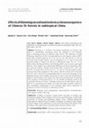 Research paper thumbnail of Effects of thinning on soil nutrients in a chronosequence of Chinese fir in subtropical Chinaforests