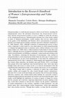 Research paper thumbnail of Introduction to the Research Handbook of Womens Entrepreneurship and Value Creation