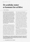 Research paper thumbnail of De arabiske stater er kommet for at blive