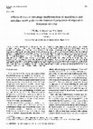 Research paper thumbnail of Effects of one- or two-stage deafferentation of mandibular and maxillary tooth pulps on the functional properties of trigeminal brainstem neurons