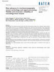 Research paper thumbnail of New advances in mechanomyography sensor technology and signal processing: Validity and intrarater reliability of recordings from muscle