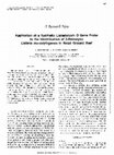 Research paper thumbnail of Application of a Synthetic Listeriolysin O Gene Probe to the Identification of β-Hemolytic Listeria monocytogenes in Retail Ground Beef