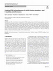 Research paper thumbnail of Coupling XFEM and peridynamics for brittle fracture simulation—part I: feasibility and effectiveness