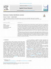 Research paper thumbnail of Selection of subsea distribution systems