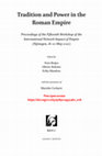 Research paper thumbnail of ESPAÑA-CHAMORRO, S. (2024): “Between tradition and innovation: Place names and the geography of power in the Late Republic and Early Roman Empire in Hispania”, en S. Betjes, O. Hekster, and E. Manders (eds.), Tradition and Power in the Roman Empire, Brill (IMEM 50), Leiden, 90-109.