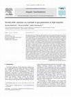 Research paper thumbnail of Second order reactions as a prelude to gas generation at high maturity