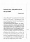 Research paper thumbnail of Brasil: una independencia sui generis