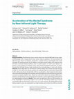 Research paper thumbnail of Acceleration of the Meckel Syndrome by Near-Infrared Light Therapy