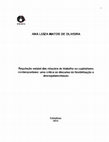 Research paper thumbnail of Regulação estatal das relações de trabalho no capitalismo contemporâneo