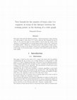 Research paper thumbnail of New bounds for the number of times color 4 is required, in terms of the distance between the crossing points, in the drawing of a cubic graph