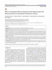 Research paper thumbnail of Effects of Aminoguanidine on Apoptosis in the Hippocampus and Memory Disorder in a Rat Model of Alzheimer’s Disease