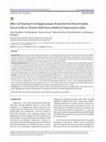 Research paper thumbnail of Effect of Vitamin D on Hippocampus Brain-Derived Neurotrophic Factor Level in Chronic Mild Stress Model of Depression in Rats