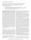 Research paper thumbnail of Androstenediol administration after trauma-hemorrhage attenuates inflammatory response, reduces organ damage, and improves survival following sepsis