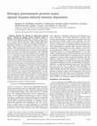 Research paper thumbnail of Estrogen pretreatment protects males against hypoxia-induced immune depression