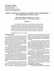 Research paper thumbnail of Effect of Sodium Fluoride on Growth and Development of Fingerlings of Catla Catla