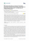 Research paper thumbnail of The relationship between strategic orientation, the degree of innovation and the financial efficiency in the food industry