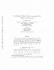 Research paper thumbnail of On Caffarelli-Kohn-Nirenberg inequalities for block-radial functions