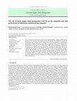 Research paper thumbnail of The role of green supply chain management (GSCM) on the competitiveness and performance of Indonesian manufacturing companies