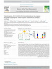 Research paper thumbnail of Transformation of 1,1,1,3,8,10,10,10-octachlorodecane in air phase increased by phytogenic volatile organic compounds of pumpkin seedlings