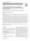 Research paper thumbnail of Growth of Dehalococcoides spp. and increased abundance of reductive dehalogenase genes in anaerobic PCB-contaminated sediment microcosms