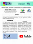 Research paper thumbnail of COMUNICA FURB: ATIVIDADES DE EXTENSÃO EM PUBLICIDADE AUDIOVISUAL