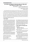 Research paper thumbnail of Xây dựng các bảng từ thử sức nghe lời Tiếng Việt cho trẻ em từ 6 đến 15 tuổi