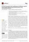 Research paper thumbnail of In Vitro Assessment of the Combination of Antibiotics against Some Integron-Harbouring Enterobacteriaceae from Environmental Sources