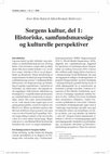 Research paper thumbnail of Forord: Sorgens kultur