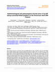 Research paper thumbnail of Sedimentological and palynological records since 10 ka BP along a proximal-distal gradient on the Armorican shelf (NW France)