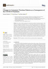 Research paper thumbnail of Changes in Consumers’ Purchase Patterns as a Consequence of the COVID-19 Pandemic