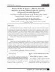 Research paper thumbnail of Premios Nobel de Química y Filatelia. Parte III: Polímeros, Coloides, Química Aplicada, Química Inorgánica y Premios Siglo XXI