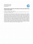 Research paper thumbnail of Regional climate model study on the impact of tectonic and orbital forcing on East African climate