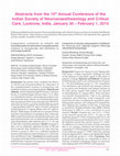 Research paper thumbnail of Comparison of outcome using propofol or desflurane for aneurysm neck clipping surgeries following subarachnoid haemorrhage