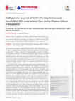 Research paper thumbnail of Draft genome sequence of biofilm-forming Enterococcus faecalis BAU_Ef01 strain isolated from shrimp ( Penaeus indicus ) in Bangladesh