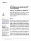 Research paper thumbnail of Risk factors for bovine rotavirus infection and genotyping of bovine rotavirus in diarrheic calves in Bangladesh