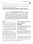 Research paper thumbnail of Isolation and Molecular Characterization of <i>Escherichia coli</i> from Goat of Apparently Healthy and Clinical Cases