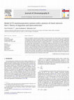 Research paper thumbnail of Model of CE enantioseparation systems with a mixture of chiral selectors