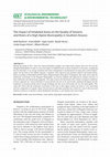 Research paper thumbnail of The Impact of Inhabited Areas on the Quality of Streams and Rivers of a High Alpine Municipality in Southern Kosovo