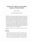 Research paper thumbnail of Gringas ricas": viagens sexuais de mulheres europeias no Nordeste do Brasil